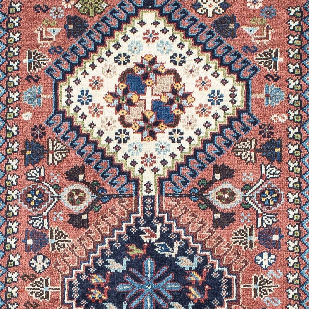 Runner Persisk matta - Nomadic - 189 x 79 cm - ljusröd