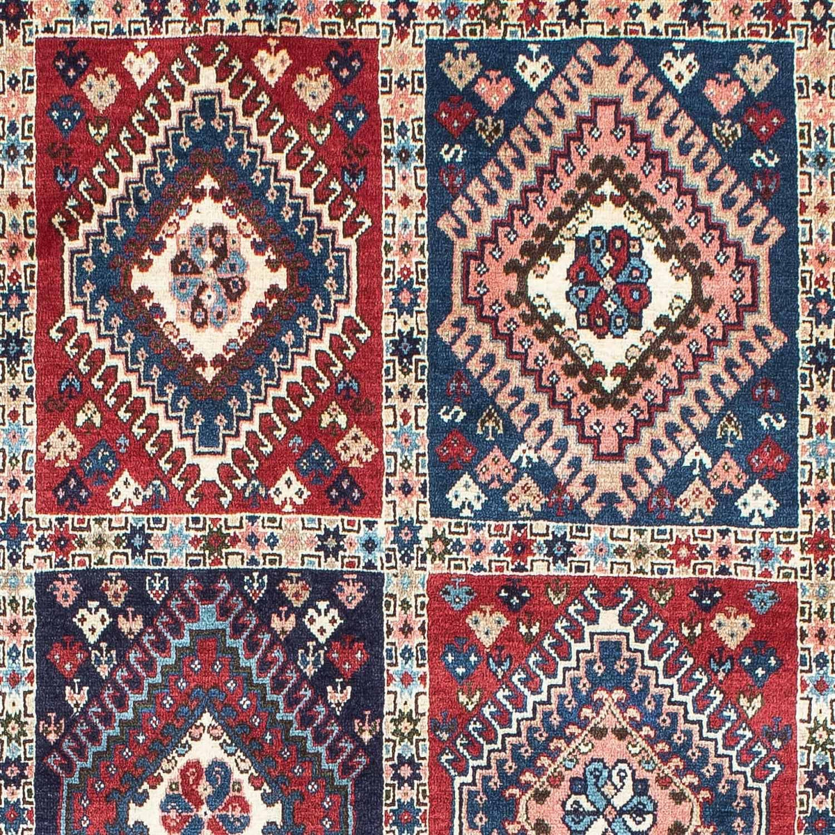 Runner Persisk matta - Nomadic - 190 x 81 cm - ljusröd