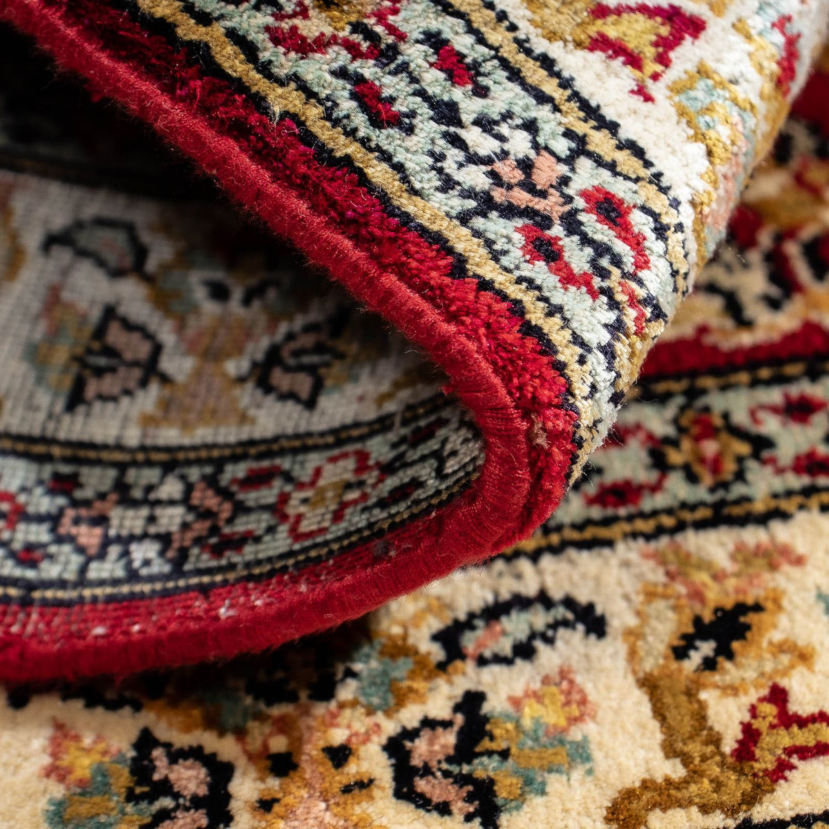 Persisk matta - Classic - 89 x 62 cm - mörkröd