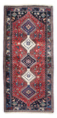 Runner Persisk matta - Nomadic - 196 x 87 cm - mörkröd