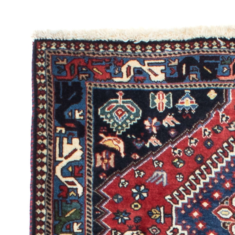 Runner Persisk matta - Nomadic - 196 x 87 cm - mörkröd