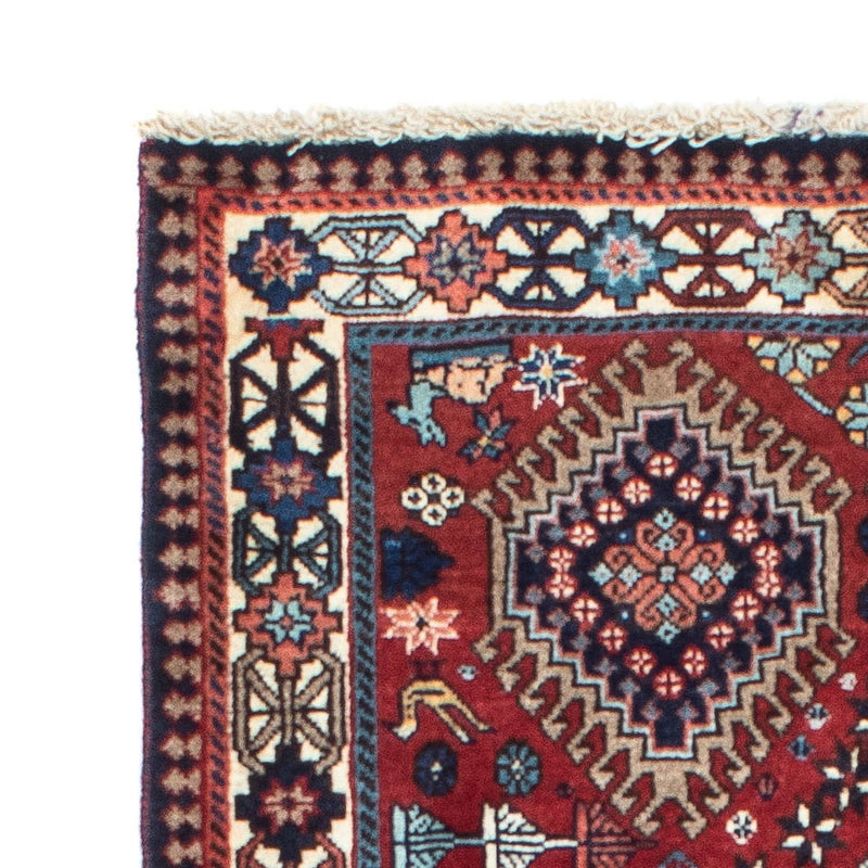 Runner Persisk matta - Nomadic - 195 x 80 cm - mörkröd