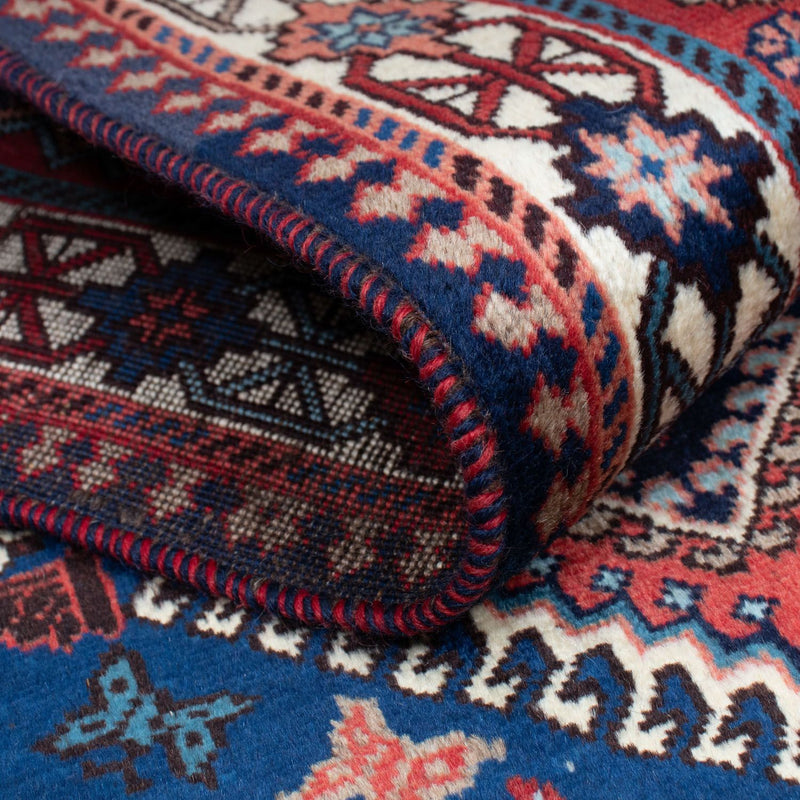 Runner Persisk matta - Nomadic - 195 x 80 cm - mörkröd