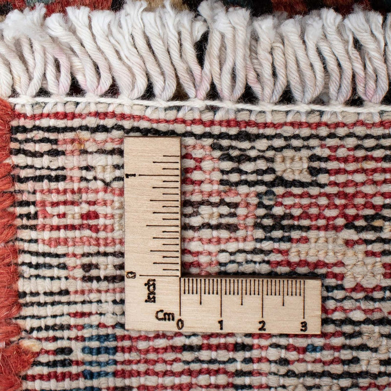 Runner Persisk matta - Nomadic - 338 x 75 cm - mörkröd