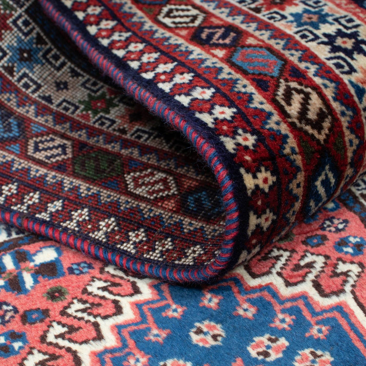 Runner Persisk matta - Nomadic - 195 x 81 cm - ljusröd