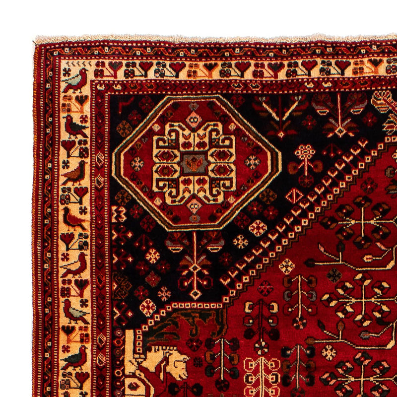 Persisk matta - Nomadic - 291 x 210 cm - mörkröd