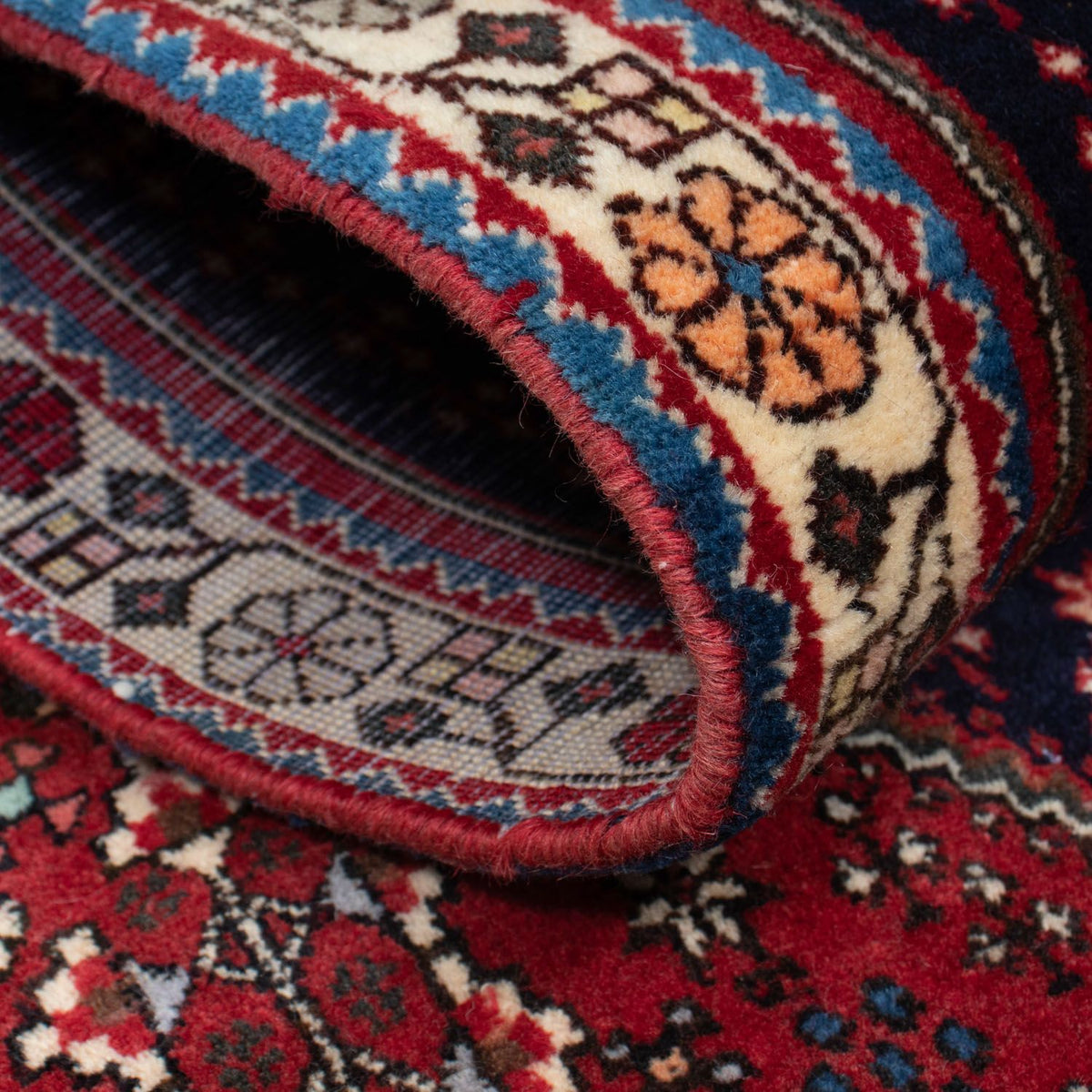 Runner Persisk matta - Nomadic - 185 x 77 cm - mörkblå