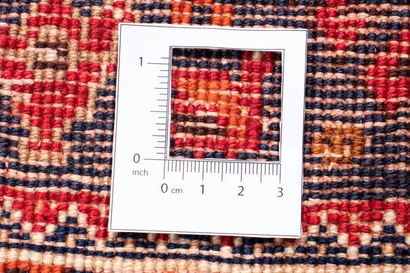 Runner Persisk matta - Nomadic - 301 x 104 cm - mörkröd