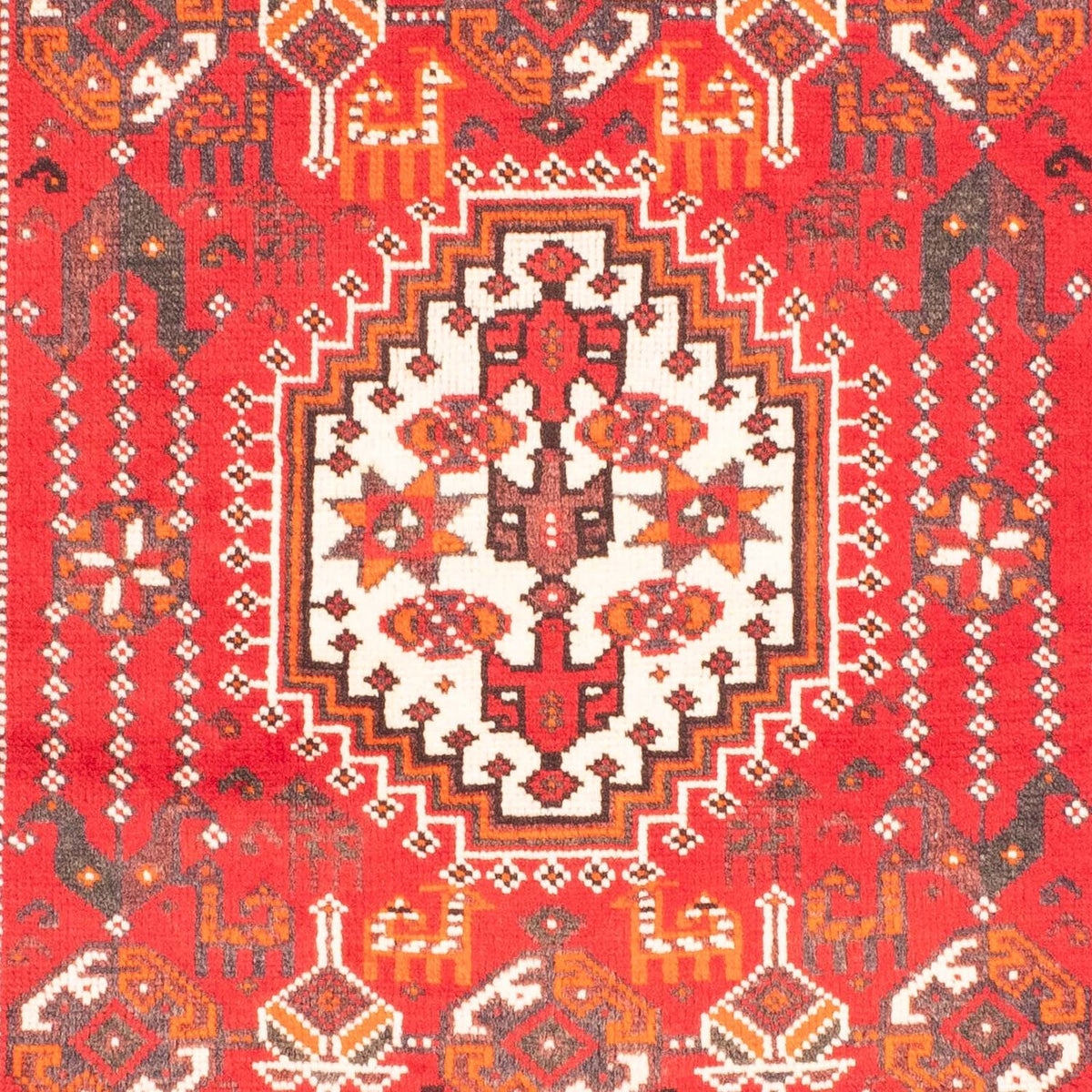 Persisk matta - Nomadic - 159 x 110 cm - röd