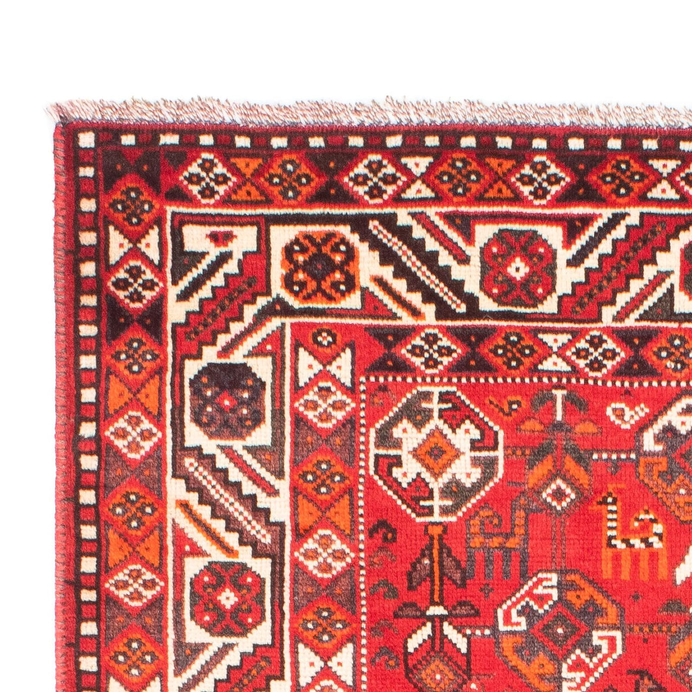Persisk matta - Nomadic - 159 x 110 cm - röd