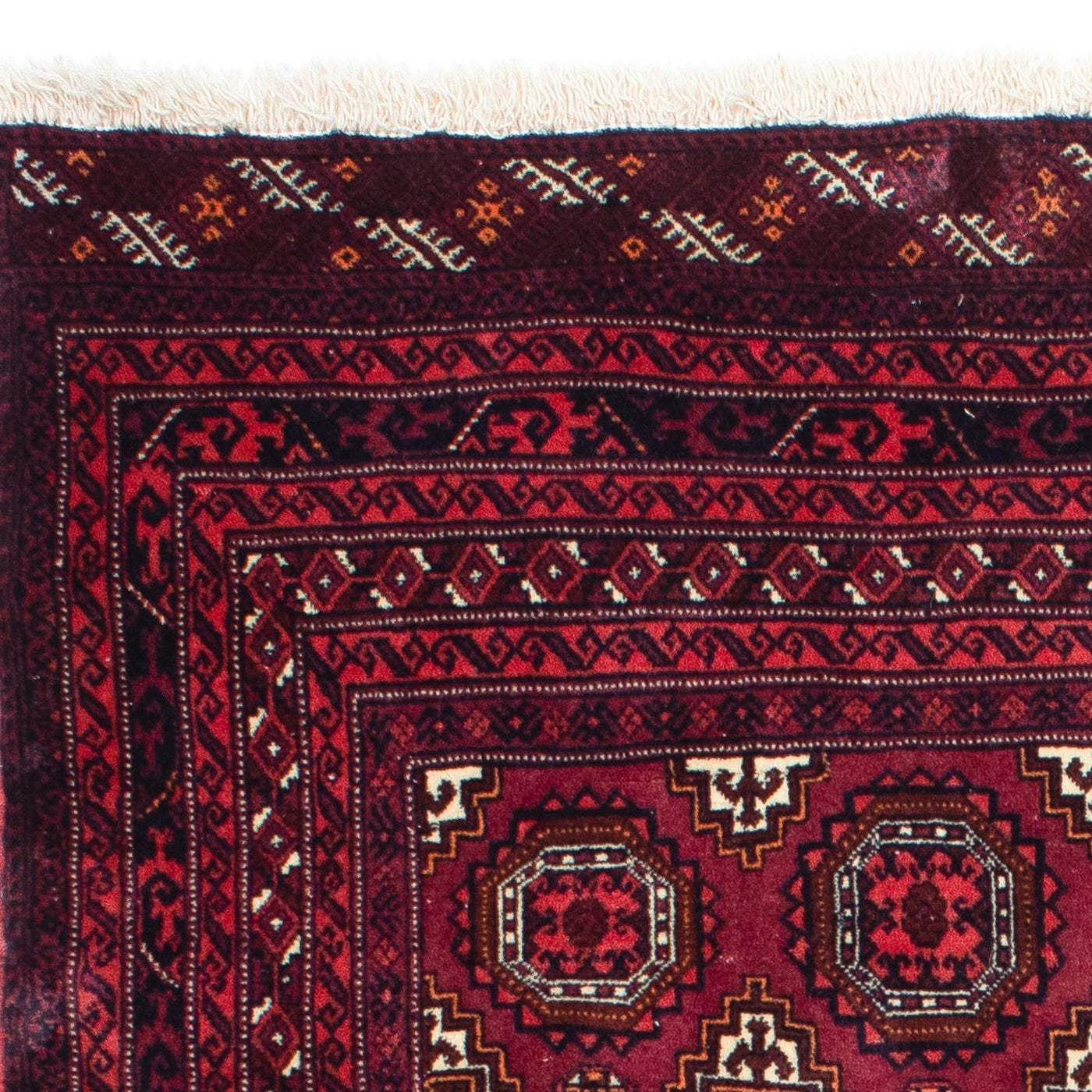 Baluch-matta - 167 x 116 cm - mörkröd