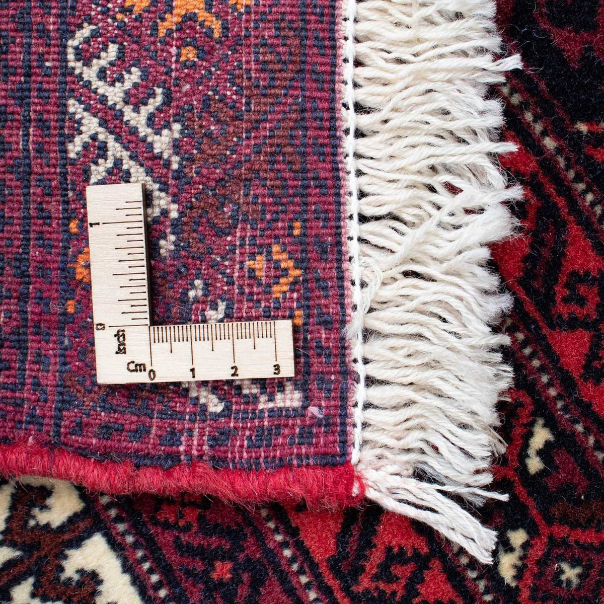 Baluch-matta - 167 x 116 cm - mörkröd