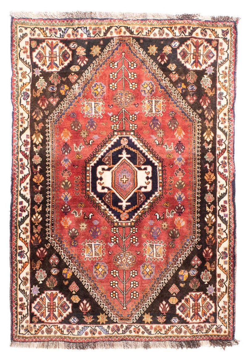 Persisk matta - Nomadic - 145 x 103 cm - ljusröd