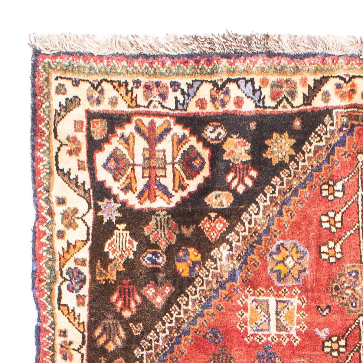 Persisk matta - Nomadic - 145 x 103 cm - ljusröd