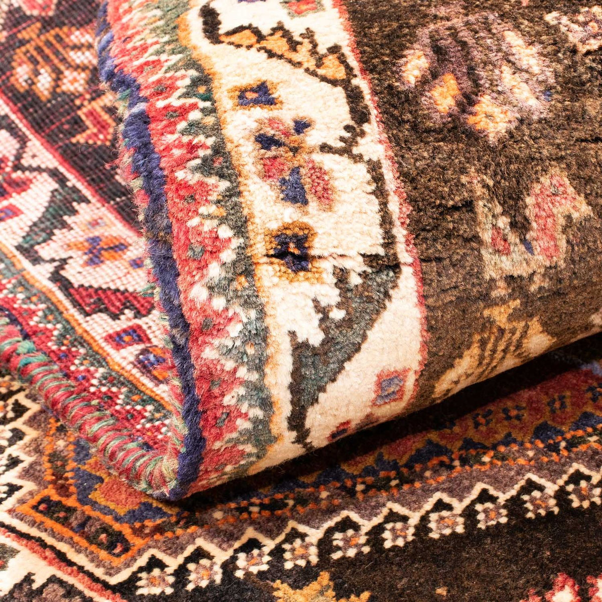 Persisk matta - Nomadic - 145 x 103 cm - ljusröd