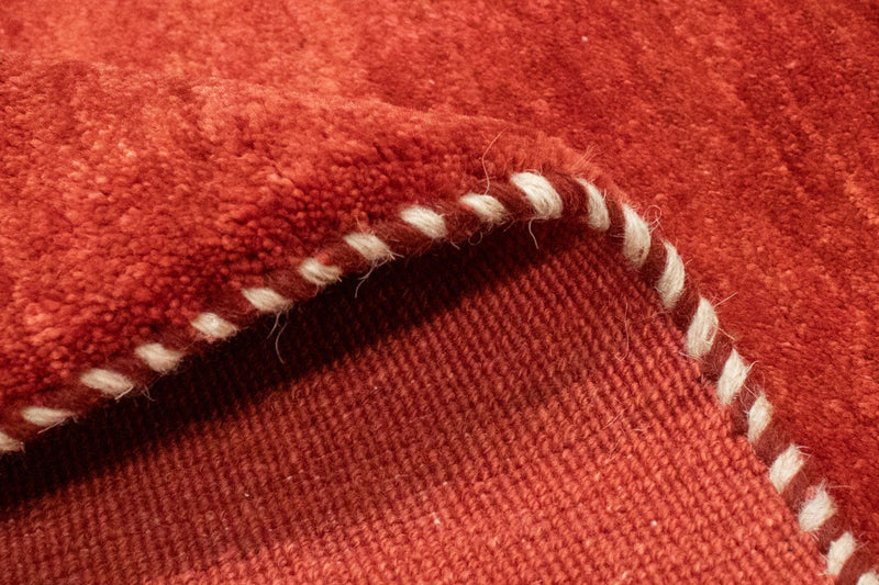 Gabbeh-matta - persisk - 197 x 112 cm - röd