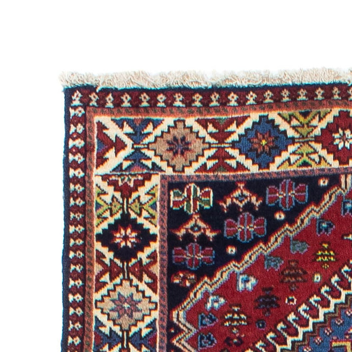 Runner Persisk matta - Nomadic - 280 x 80 cm - mörkröd