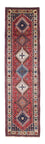Runner Persisk matta - Nomadic - 300 x 81 cm - mörkröd