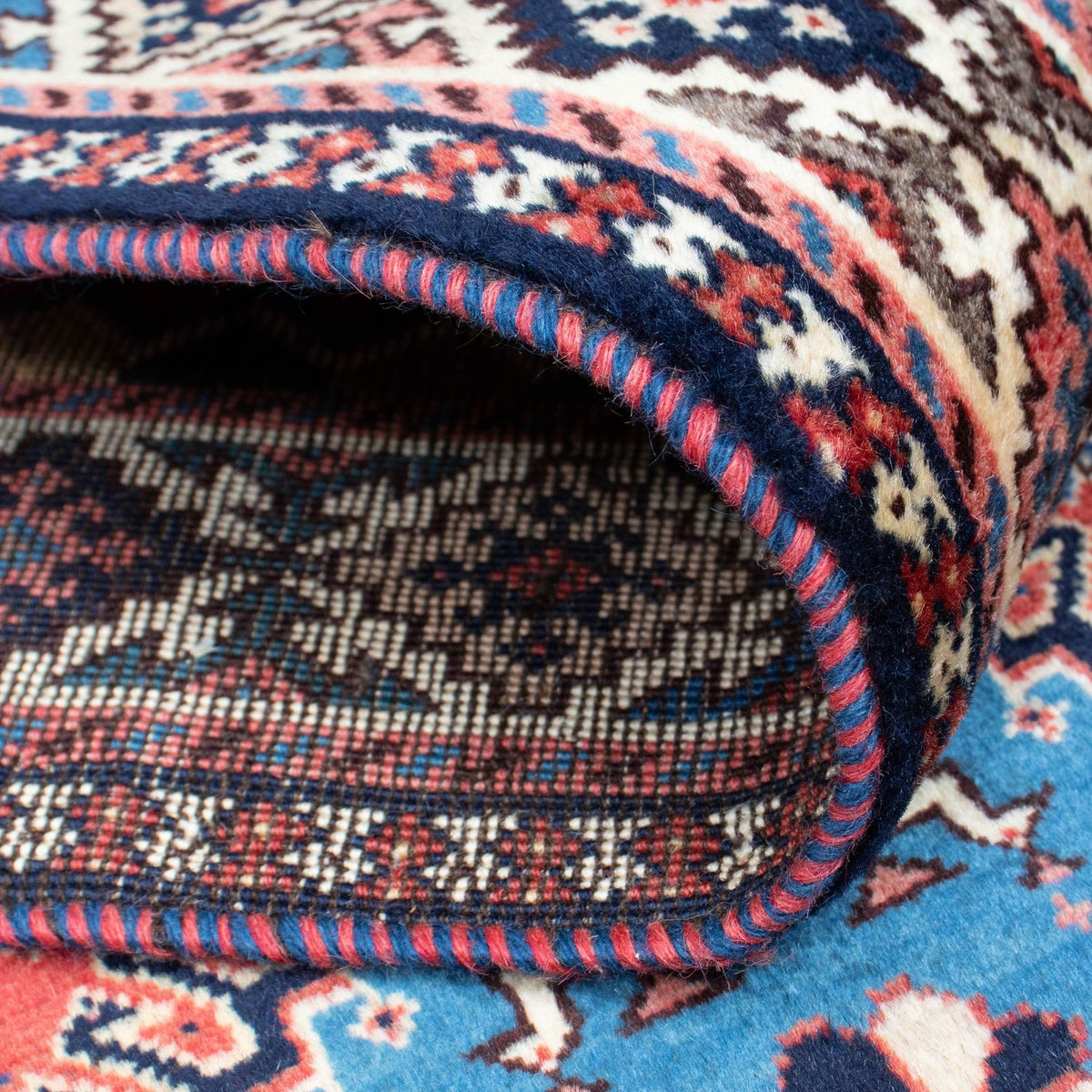 Runner Persisk matta - Nomadic - 283 x 80 cm - mörkröd