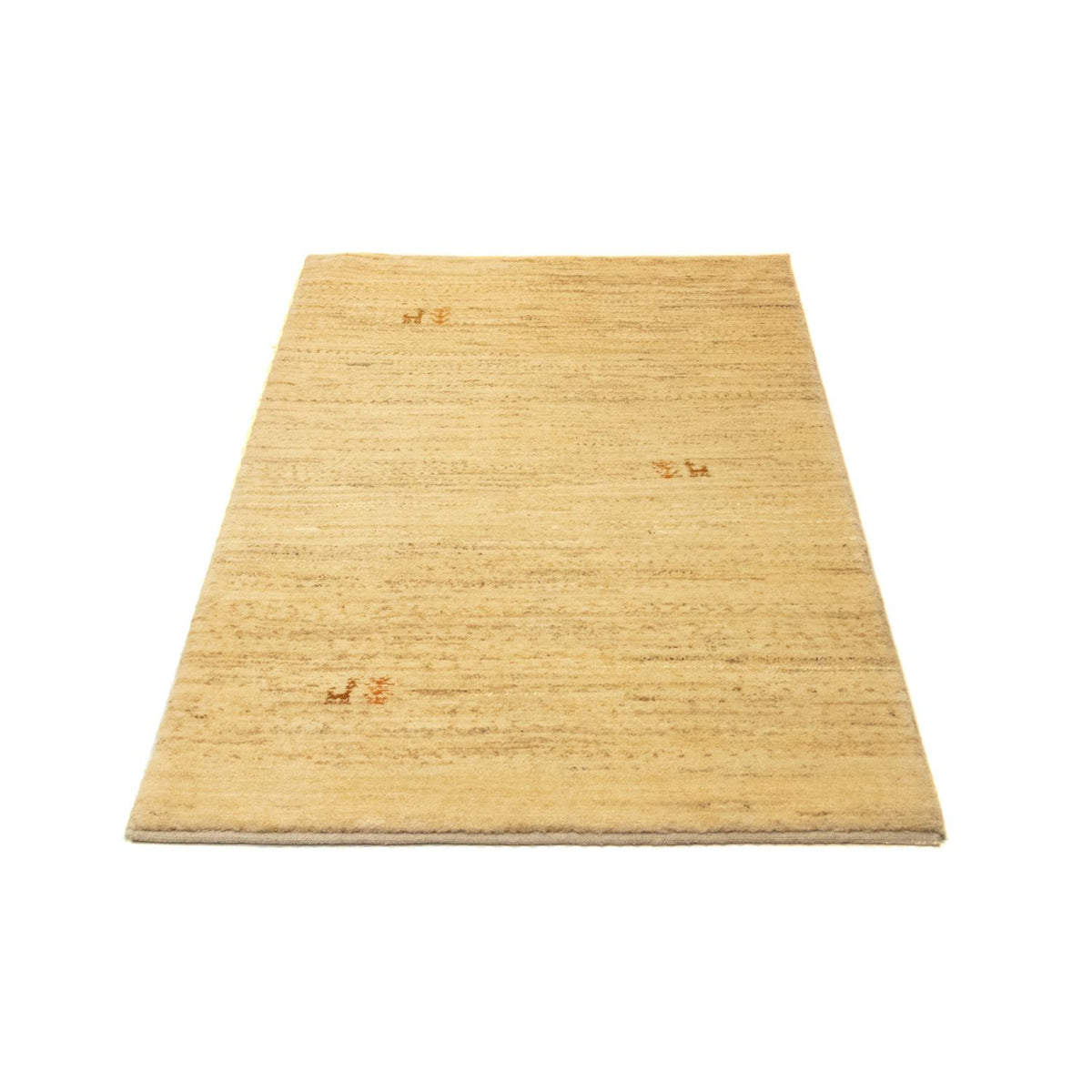 Gabbeh-matta - persisk - 129 x 82 cm - beige