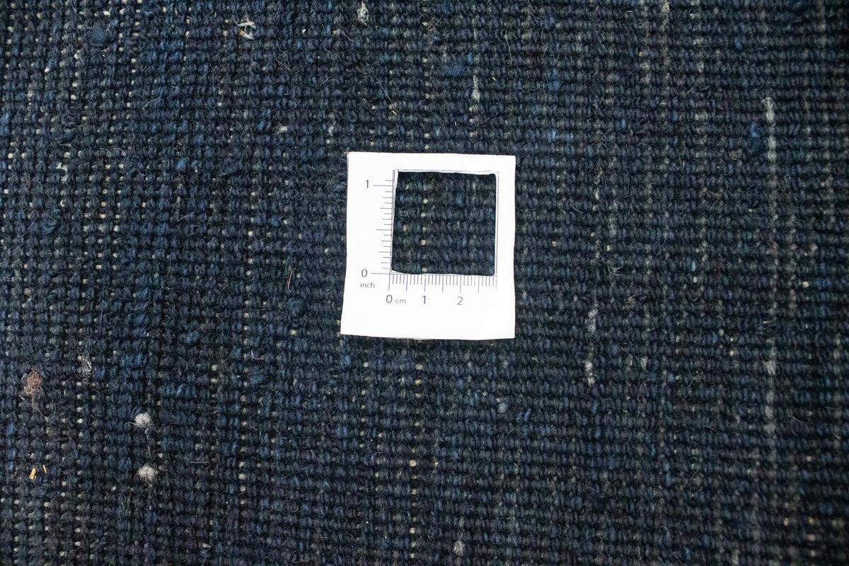 Gabbeh-matta - persisk - 283 x 250 cm - mörkblå