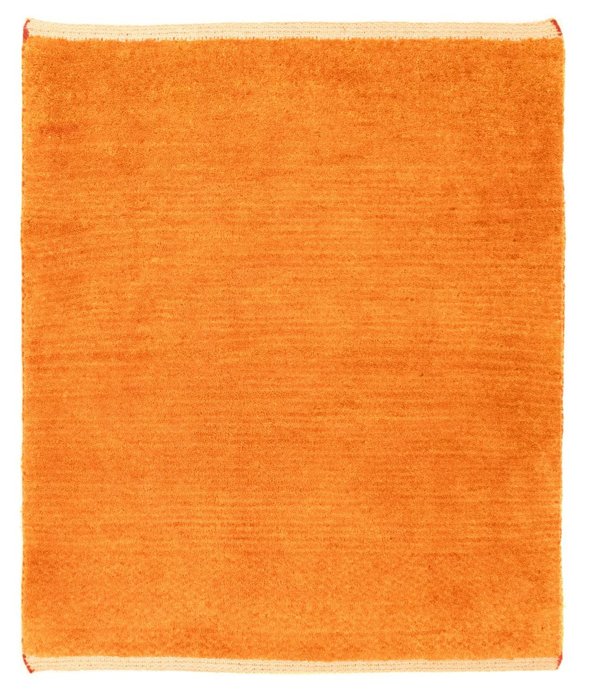 Gabbeh-matta - persisk kvadrat  - 94 x 80 cm - guld