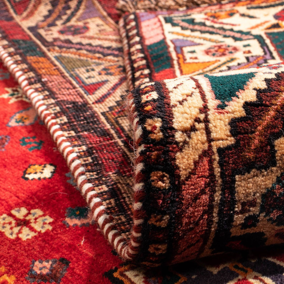 Persisk matta - Nomadic - 296 x 203 cm - mörkröd