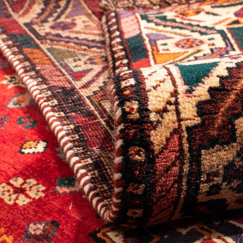 Persisk matta - Nomadic - 296 x 203 cm - mörkröd