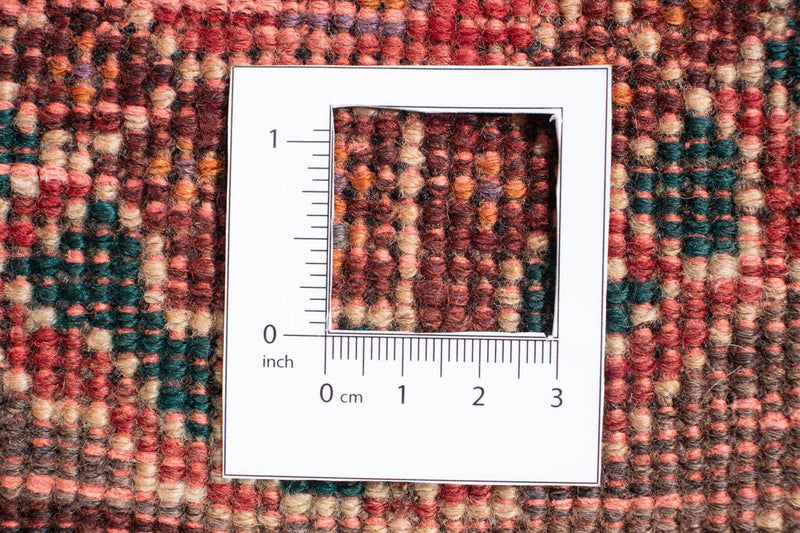 Persisk matta - Nomadic - 296 x 203 cm - mörkröd