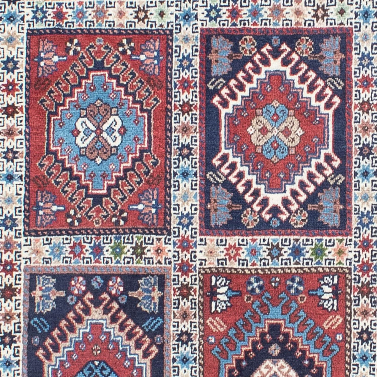 Runner Persisk matta - Nomadic - 292 x 80 cm - flerfärgad