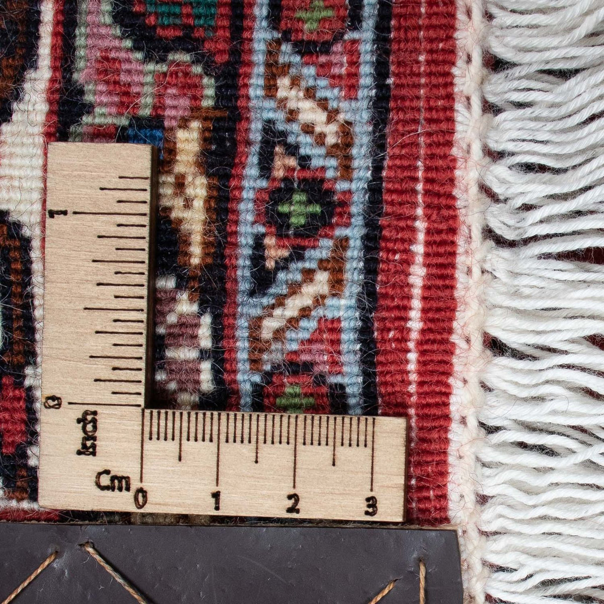 Persisk matta - Bijar - 202 x 132 cm - röd