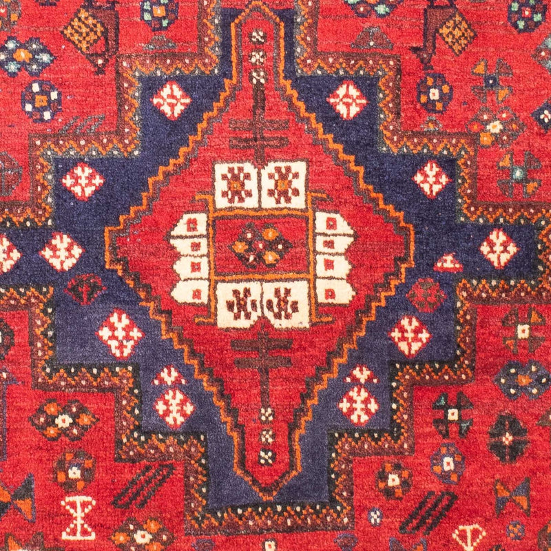 Persisk matta - Nomadic - 159 x 121 cm - mörkröd