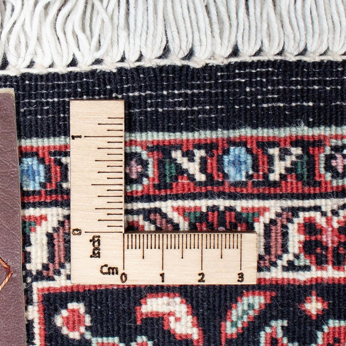 Persisk matta - Bijar - 209 x 128 cm - röd