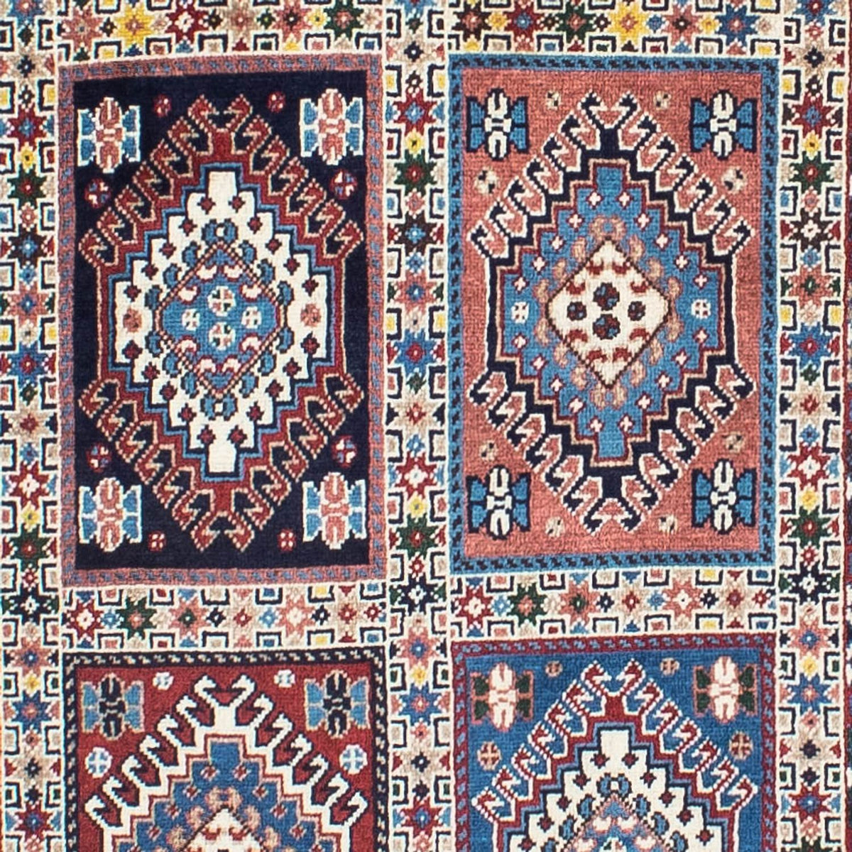 Runner Persisk matta - Nomadic - 283 x 80 cm - flerfärgad