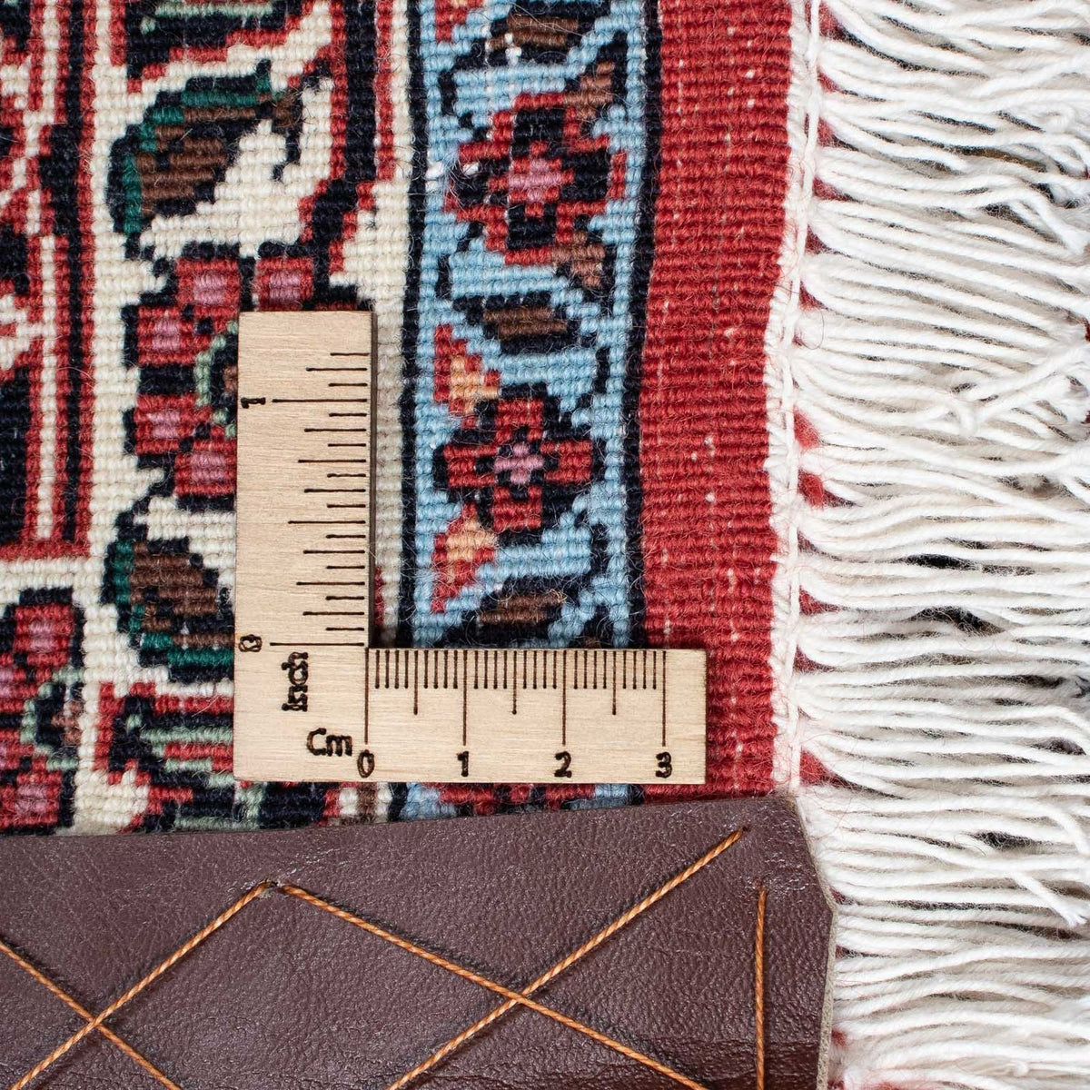 Persisk matta - Bijar - 202 x 132 cm - ljusröd