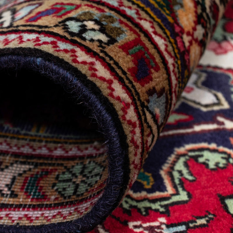 Persisk matta - Nomadic - 308 x 205 cm - mörkröd