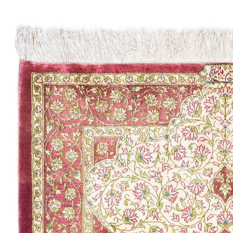 Persisk matta - Ghom - 125 x 80 cm - beige