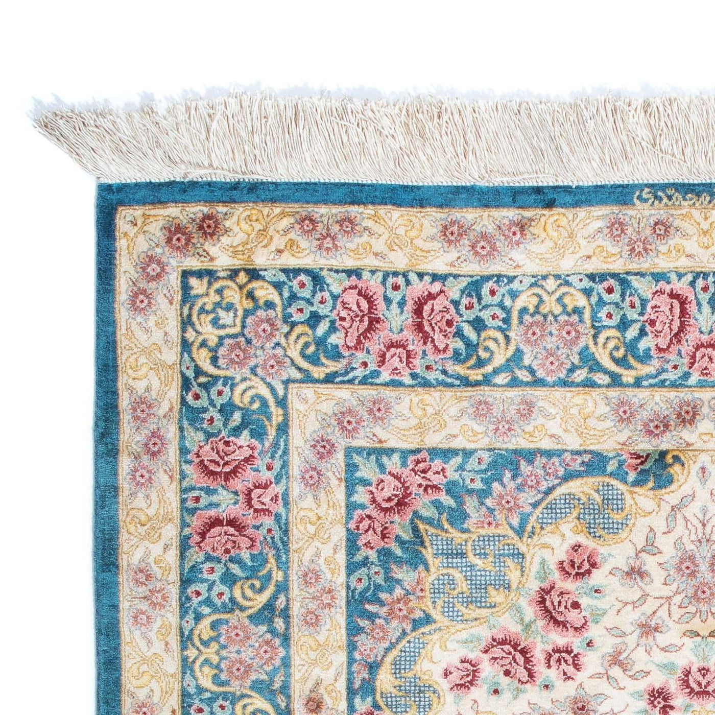 Qom Mattan 123x77cm - Persisk matta