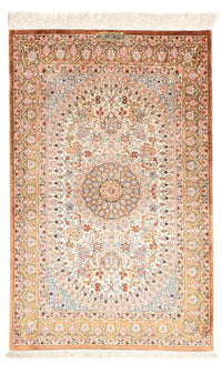 Persisk matta - Ghom - 123 x 76 cm - beige