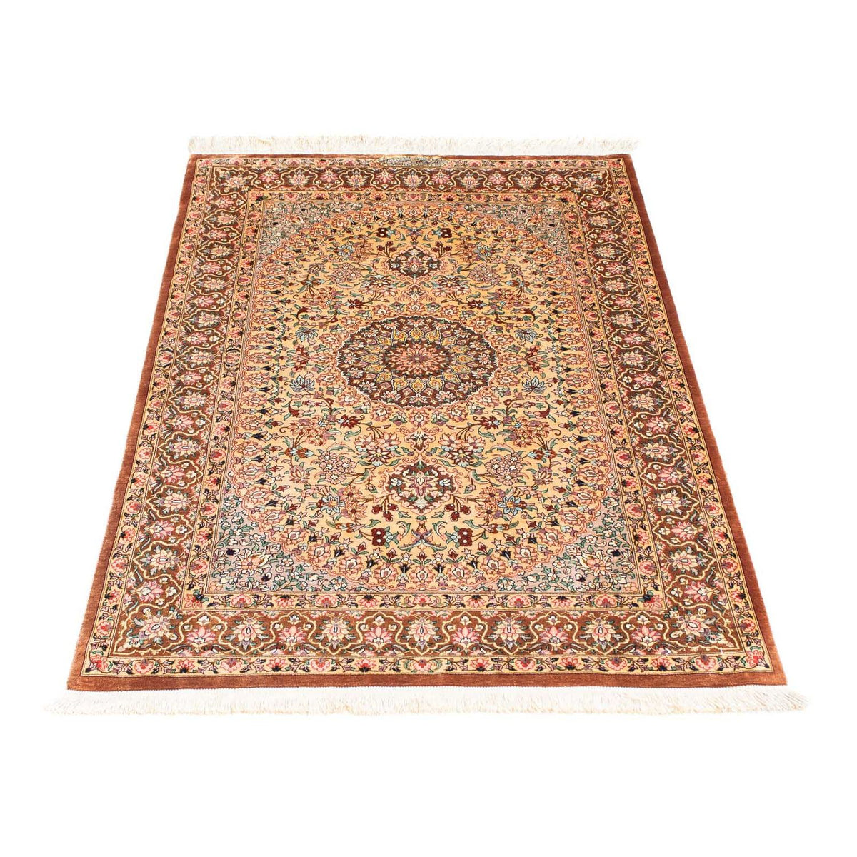 Persisk matta - Ghom - 123 x 76 cm - beige
