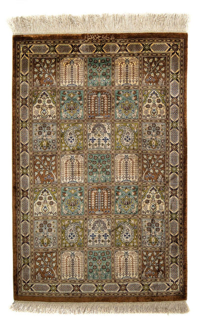 Qom Mattan 59x93cm - Persisk matta