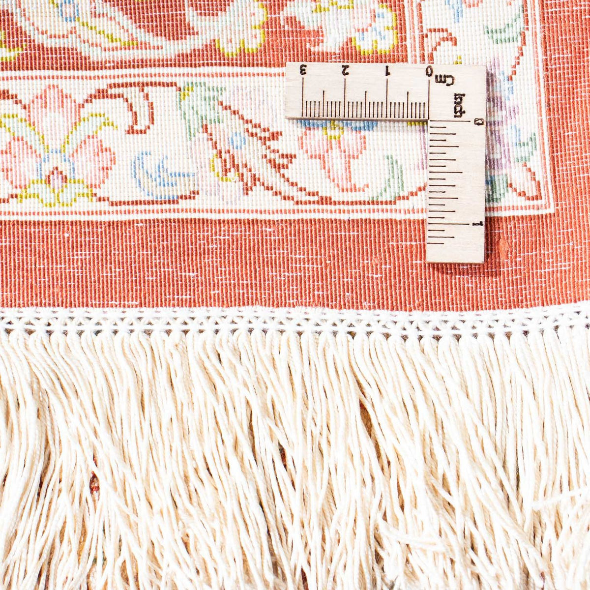 Persisk matta - Ghom - 123 x 83 cm - beige