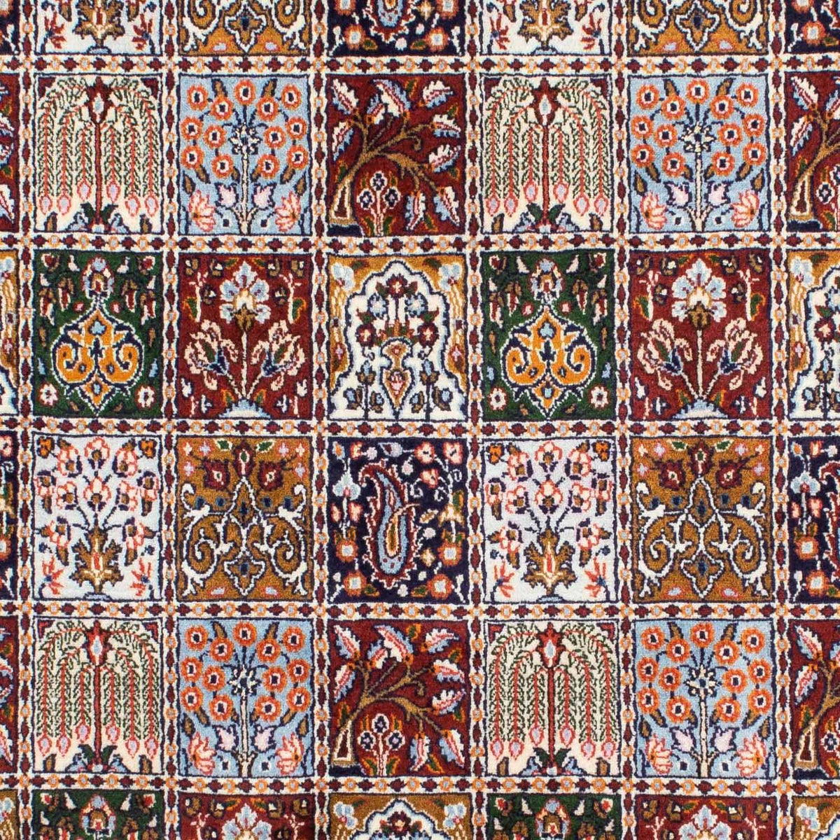 Persisk matta - Classic - 202 x 148 cm - mörkröd