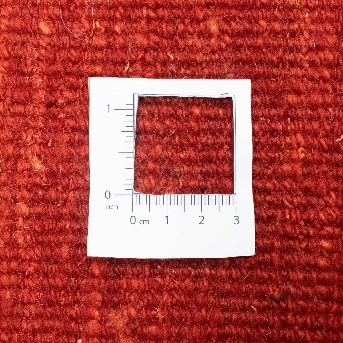 Gabbeh-matta - persisk - 159 x 118 cm - röd