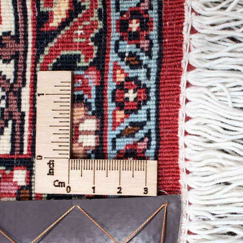 Persisk matta - Bijar - 205 x 130 cm - mörkröd