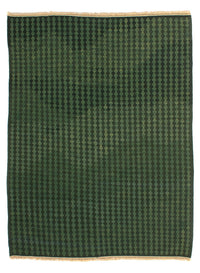Kelim Carpet - orientalisk matta - 209 x 156 cm - mörkblå
