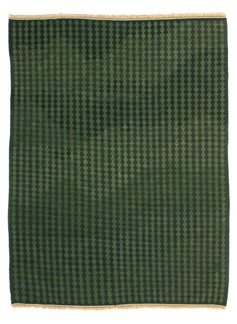Kelim Carpet - orientalisk matta - 209 x 156 cm - mörkblå