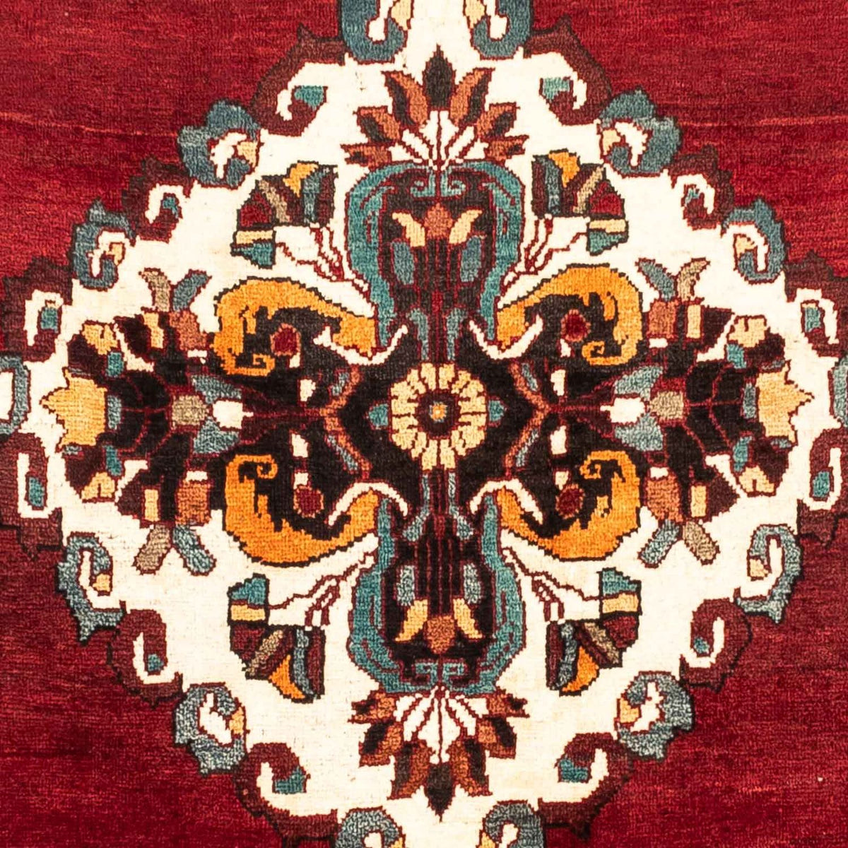 Persisk matta - Nomadic - 240 x 150 cm - mörkröd