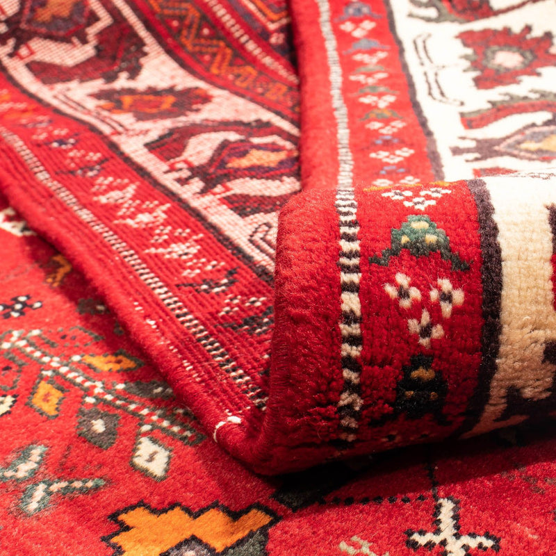 Persisk matta - Nomadic - 283 x 204 cm - mörkröd