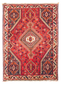 Persisk matta - Nomadic - 159 x 120 cm - mörkröd – product image